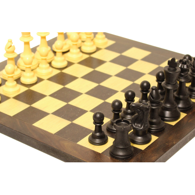 CHESS BOARD HANDMADE SOLID INLAID WALNUT WOOD